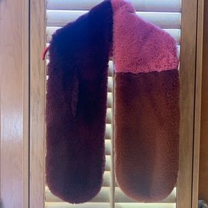 anthro colorblock stole 🧡❤️💗